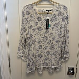 NWT Women's Papermoon Blouse, XL